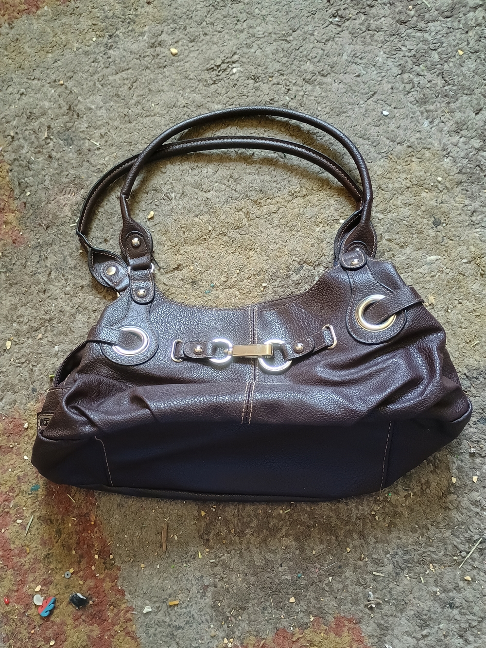 Women's Brown Leather Shoulder Bag - Classic Everyday Tote